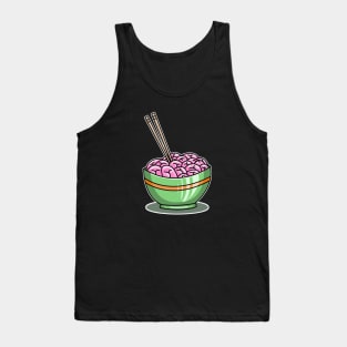 Brain bowl Tank Top